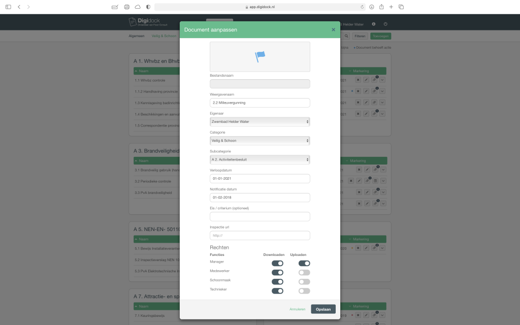 Digidock_taak_aanpassen